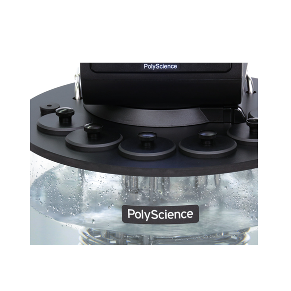 Polyscience 6G-A11B, tapa acrílica de 6 orificios para baño viscosidad