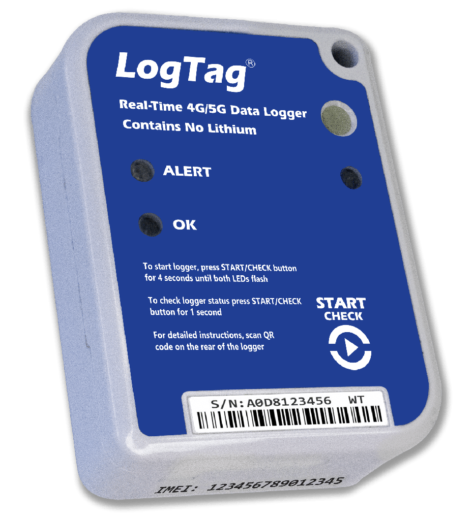 Logtag 5GEO, Registrador de humedad y temperatura multiuso GSM