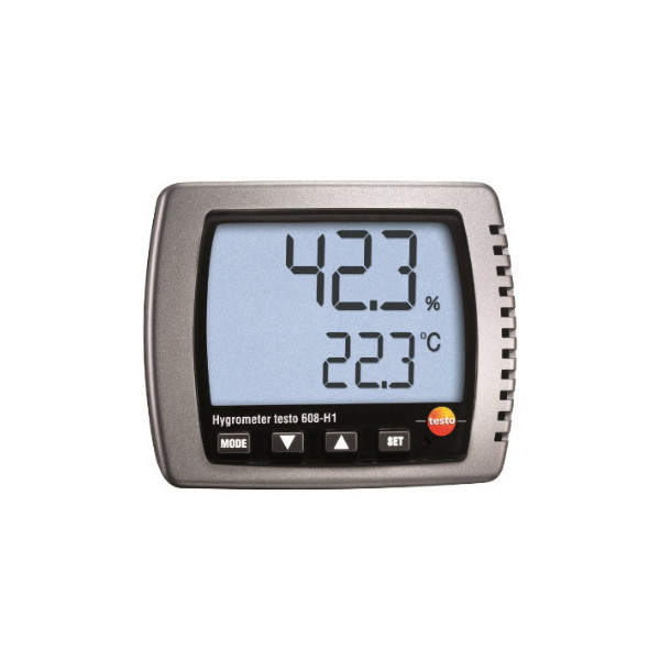 Testo 608-H1 - Termohigrómetro digital de pantalla grande